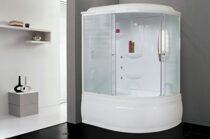 Душевая кабина Royal Bath 140ALP-C левая