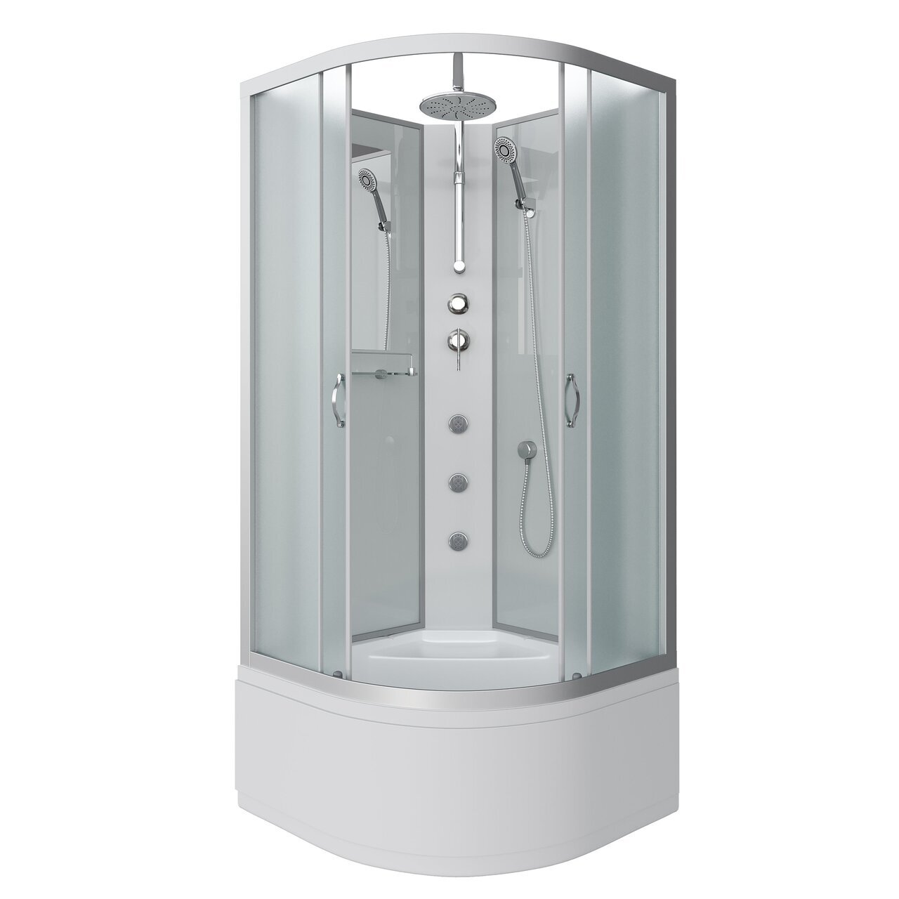 Душевая кабина Niagara Classic NG-2307-14BKTG 800х800х2100-2400