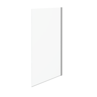 Шторка для ванны Iberica Blanca Mod.802 Wide Open поворотная прозрачная профиль хром 70х150 см