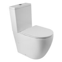 Унитаз-компакт безободковый BelBagno SFERA-R BB2141CPR/BB902SC