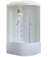 Душевая кабина Royal Bath RB 8120BK3-WC, левая